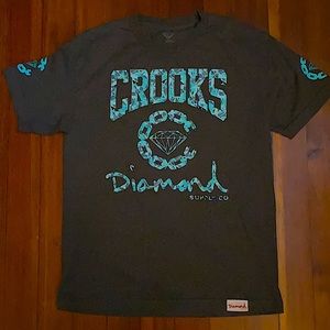 Diamonds skate wear awesome CROOKS design